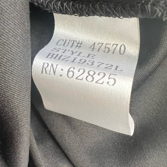 NWT TADASHI SHOJI ENNIS OFF-THE-SHOULDER STRIPED ORGANZA GOWN Dress Medium Blue - Picture 10 of 15